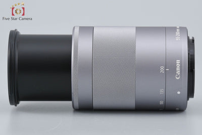 [Used] Canon EF-M 55-200mm f/4.5-6.3 IS STM Silver