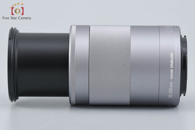[Used] Canon EF-M 55-200mm f/4.5-6.3 IS STM Silver