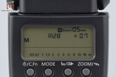 【中古】Canon キヤノン スピードライト 580EX II 元箱付き