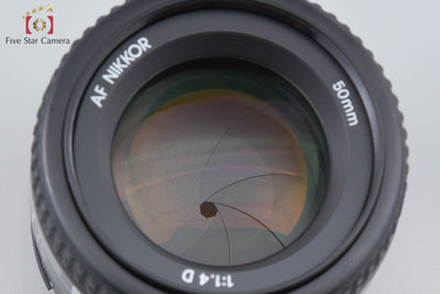 [Used] Nikon AF NIKKOR 50mm f/1.4 D
