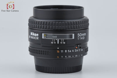 [Used] Nikon AF NIKKOR 50mm f/1.4 D