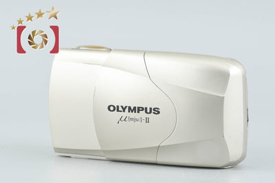 [Used] OLYMPUS μ[mju:]-II mju-II Champagne Gold Compact Film Camera