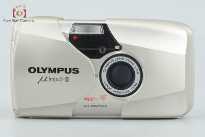 [Used] OLYMPUS μ[mju:]-II mju-II Champagne Gold Compact Film Camera