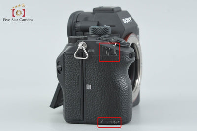 【Used】SONY α7 III ILCE-7M3 Black Mirrorless Interchangeable Lens Camera, Low Shutter Count