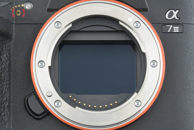 【Used】SONY α7 III ILCE-7M3 Black Mirrorless Interchangeable Lens Camera, Low Shutter Count