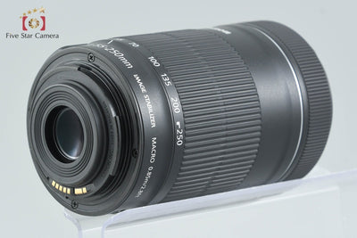 Used: Canon EF-S 55-250mm f/4-5.6 IS STM