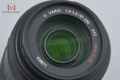 [Used] Panasonic LUMIX G VARIO 45-200mm f/4-5.6 MEGA O.I.S. H-FS045200