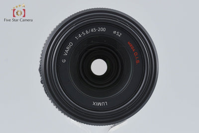 [Used] Panasonic LUMIX G VARIO 45-200mm f/4-5.6 MEGA O.I.S. H-FS045200