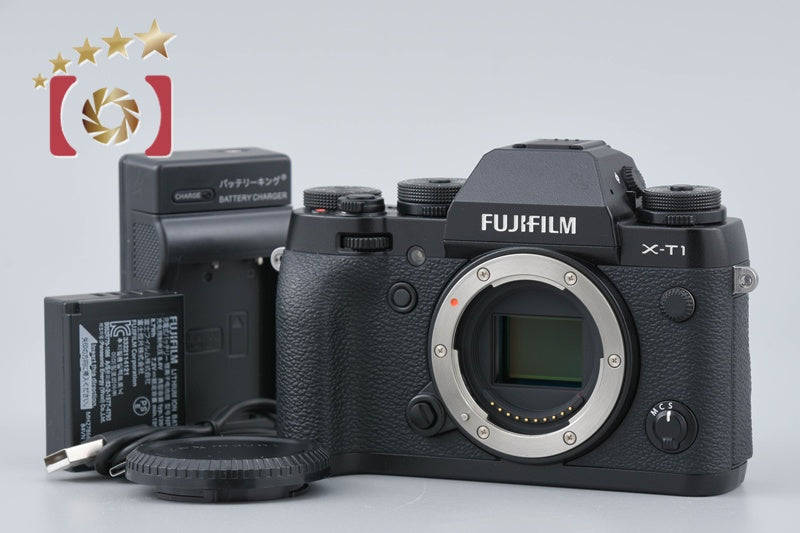 [Used] FUJIFILM X-T1 Black Mirrorless Interchangeable Lens Camera