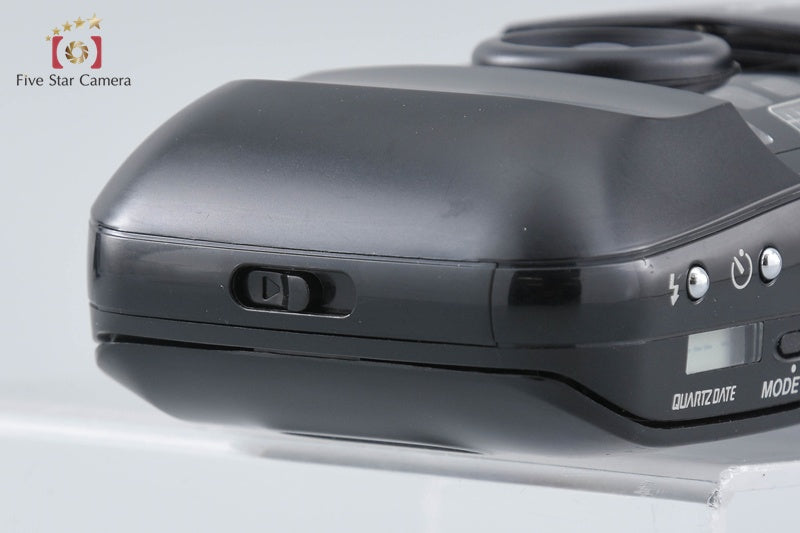 中古】OLYMPUS オリンパス μ[mju:] ミュー ブラック コンパクト