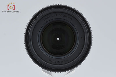 【中古】SIGMA シグマ 30mm f/1.4 DC DN Contemporary キヤノンEF-M用