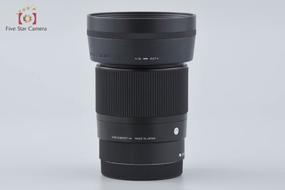 【中古】SIGMA シグマ 30mm f/1.4 DC DN Contemporary キヤノンEF-M用