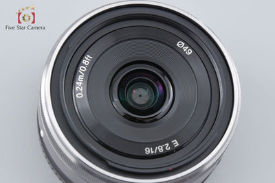 [Used] SONY E 16mm f/2.8 SEL16F28