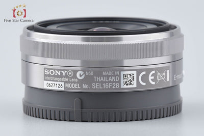 [Used] SONY E 16mm f/2.8 SEL16F28