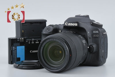 [Used] Canon EOS 80D EF-S 18-135mm IS USM Lens Kit