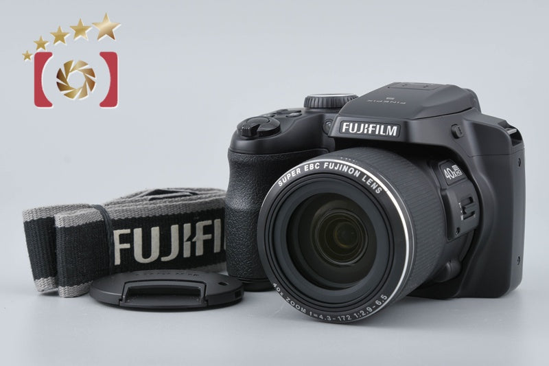 [Used] Fujifilm FinePix S8200 Black Compact Digital Camera
