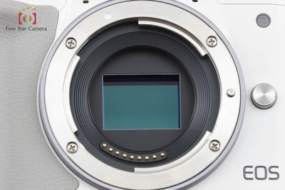 [Used] Canon EOS Kiss M2 EF-M 15-45 IS STM Lens Kit White