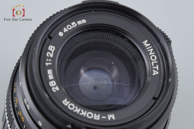 [Used] MINOLTA M-ROKKOR 28mm f/2.8 Leica M-mount