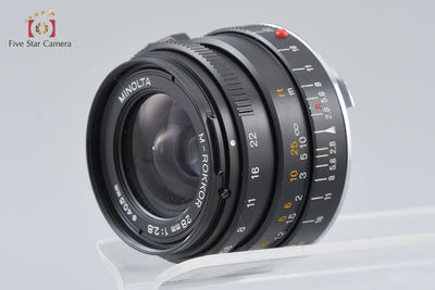 [Used] MINOLTA M-ROKKOR 28mm f/2.8 Leica M-mount