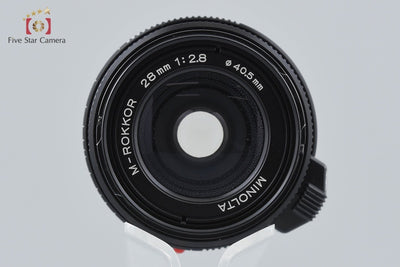 [Used] MINOLTA M-ROKKOR 28mm f/2.8 Leica M-mount