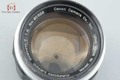 [Used] Canon 50mm f/1.4 L39 Leica Screw Mount