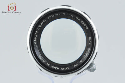 [Used] Canon 50mm f/1.4 L39 Leica Screw Mount