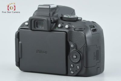 [Used] Nikon D5300 Double Zoom Kit Black - Very Low Shutter Count