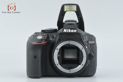 [Used] Nikon D5300 Double Zoom Kit Black - Very Low Shutter Count