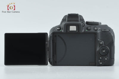 [Used] Nikon D5300 Double Zoom Kit Black - Very Low Shutter Count