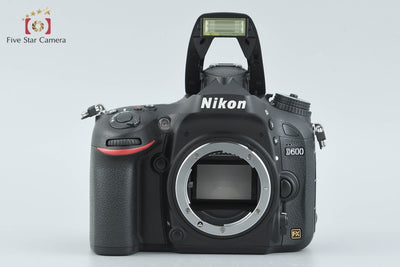 [Used] Nikon D600 Digital SLR Camera