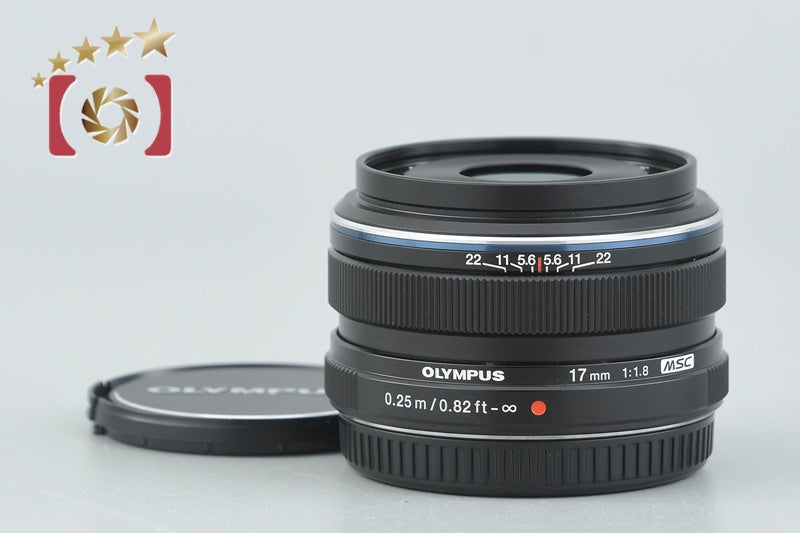 [Used] OLYMPUS M.ZUIKO DIGITAL 17mm f/1.8 Black