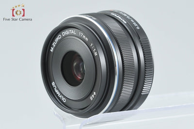 [Used] OLYMPUS M.ZUIKO DIGITAL 17mm f/1.8 Black