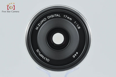 [Used] OLYMPUS M.ZUIKO DIGITAL 17mm f/1.8 Black