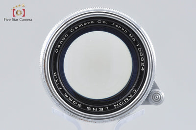 [Used] Canon 50mm f/1.8 L39 Leica Screw Mount