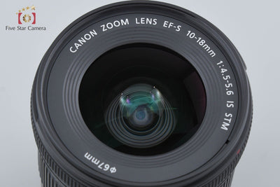 [Used] Canon EF-S 10-18mm f/4.5-5.6 IS STM