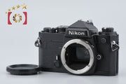 [Used] Nikon FE Black Film SLR Camera