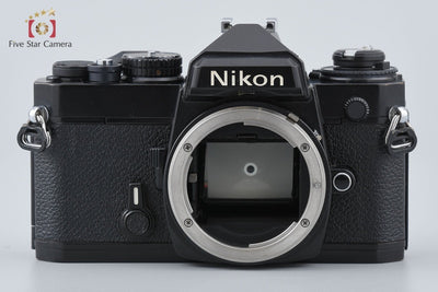 [Used] Nikon FE Black Film SLR Camera