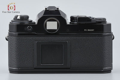 [Used] Nikon FE Black Film SLR Camera