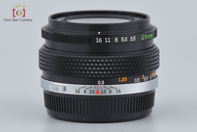 [Used] OLYMPUS Olympus G.ZUIKO AUTO-W 28mm f/3.5