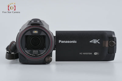 [Used] Panasonic HC-WX970M Black Digital 4K Video Camera