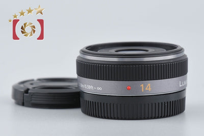 [Used] Panasonic LUMIX G 14mm f/2.5 ASPH. H-H014