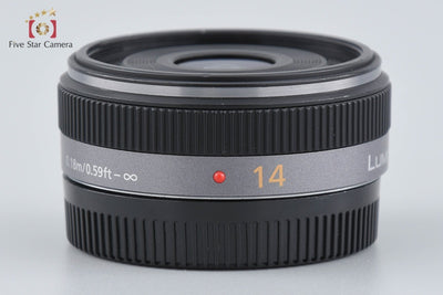 [Used] Panasonic LUMIX G 14mm f/2.5 ASPH. H-H014