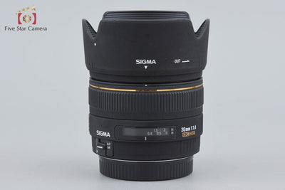【中古】SIGMA シグマ 30mm f/1.4 EX DC HSM キヤノン用