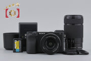 [Used] SONY α6400 ILCE-6400Y Double Zoom Lens Kit Black, Low Shutter Count