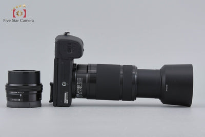 [Used] SONY α6400 ILCE-6400Y Double Zoom Lens Kit Black, Low Shutter Count