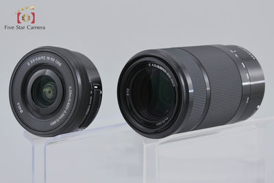 [Used] SONY α6400 ILCE-6400Y Double Zoom Lens Kit Black, Low Shutter Count