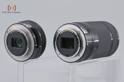 [Used] SONY α6400 ILCE-6400Y Double Zoom Lens Kit Black, Low Shutter Count