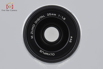 [Used] OLYMPUS M.ZUIKO DIGITAL 25mm f/1.8 Silver