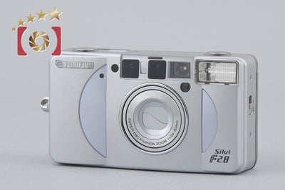 [Used] Fujifilm Silvi F2.8 Silver Compact Film Camera