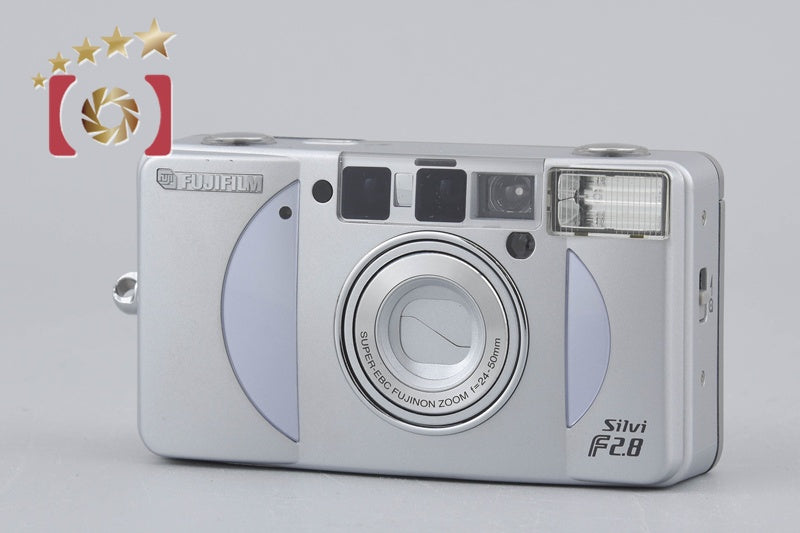 [Used] Fujifilm Silvi F2.8 Silver Compact Film Camera